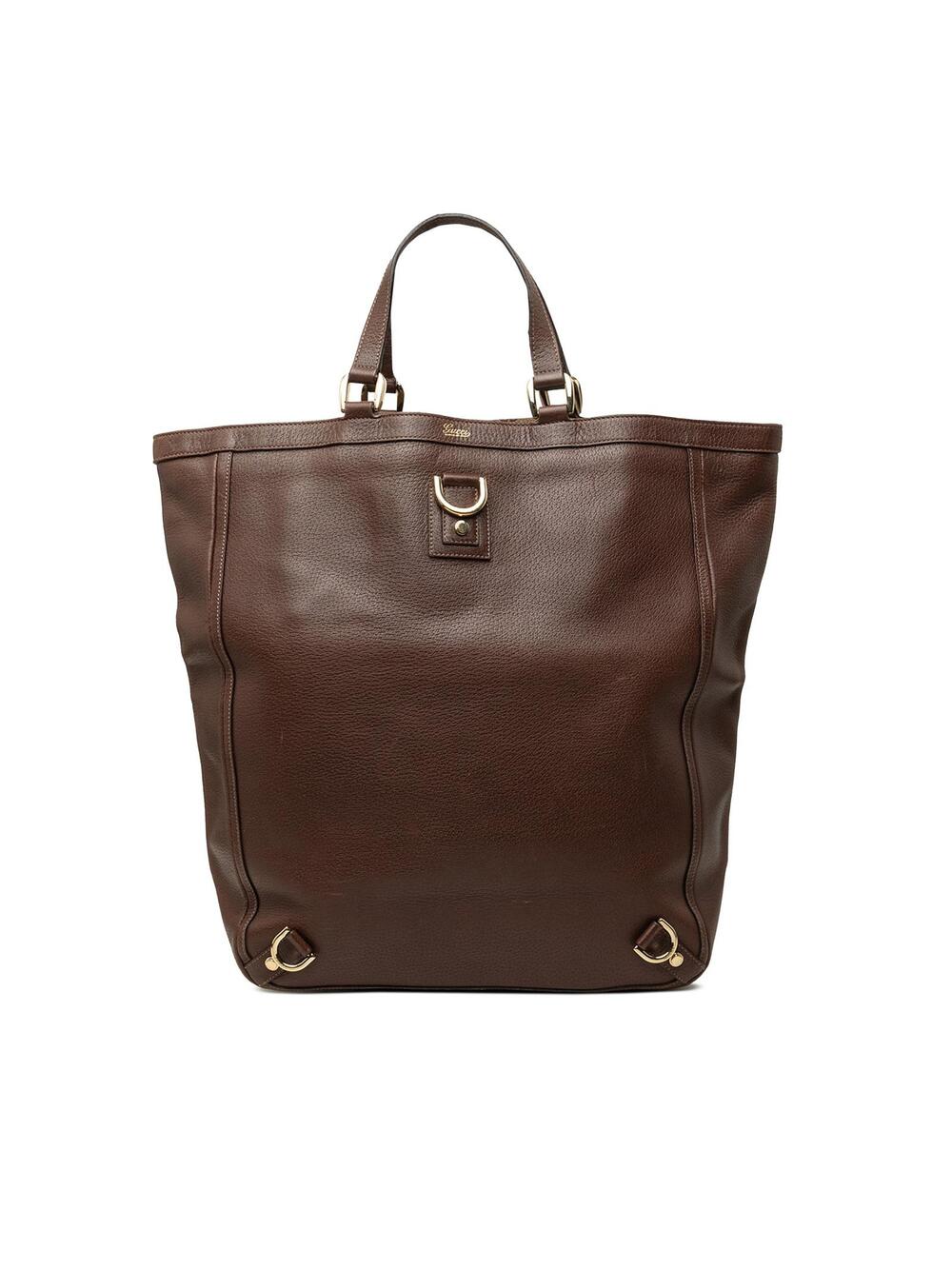 Gucci Calfskin Abbey D Ring Tote Pre- #344690G61B